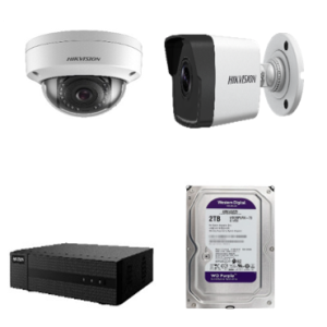 HIKVISION CCTV Solution POE Network IP Package – III